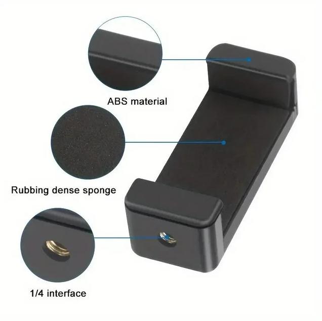 Universal Cell Phone Tripod Mount Adapter Holder Stand