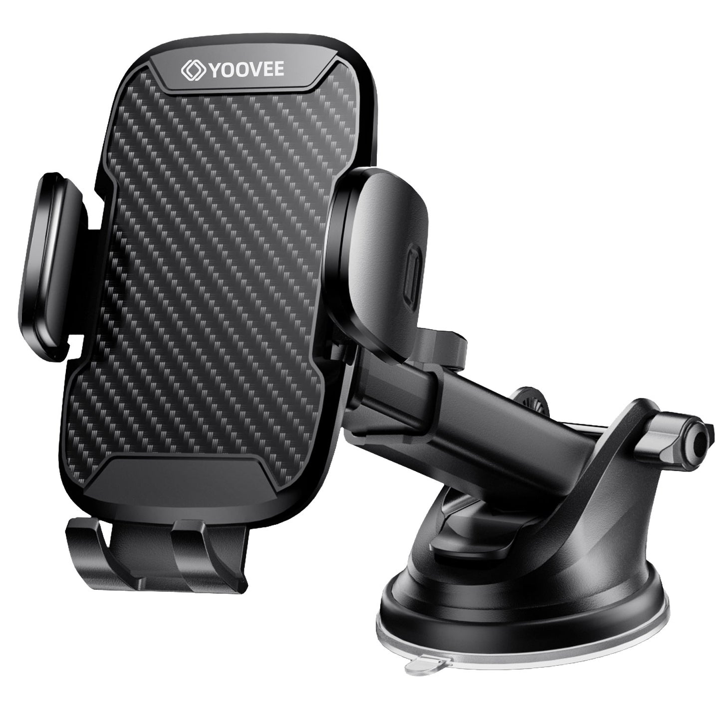 2 PACK YOOVEE Universal Car Phone Holder Upgraded 360° Rotatable for Dashboard, Windshield & Air Vent Mount for 4.0"-7.0" Phones (iPhone, Google Pixel, Samsung Galaxy, Motorola,etc)