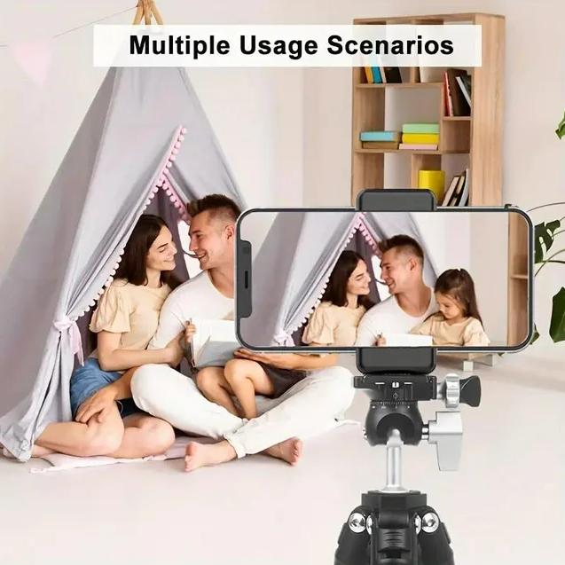 Universal Cell Phone Tripod Mount Adapter Holder Stand