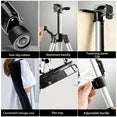 Adhino Adjustable Art Easel Stand 20"-61", Lightweight Tripod with Carry Bag & Level