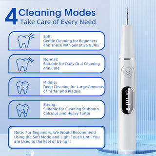 Ultrasonic tooth cleaner