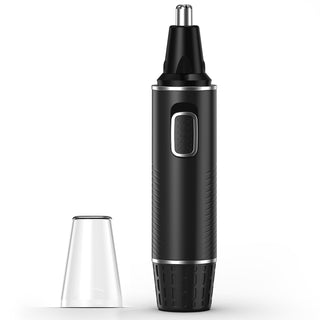 YOOVEE Rechargeable Ear and Nose Hair Trimmer for Men & Women, 2024 Professional Trimmer with Upgraded Dual Edge Blades, Removable & Waterproof Head, Mute Motor, and Cleaning Brush