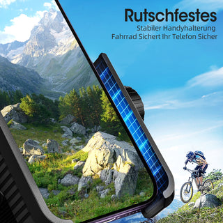 YOOVEE Bike Phone Holder, Motorcycle Phone Mount, 360° Rotatable Scooter Bicycle Handlebar Phone Mount , One-hand Operation for Effortless Cycling.