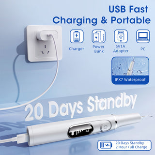 Ultrasonic tooth cleaner