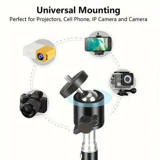 Universal Cell Phone Tripod Mount Adapter Holder Stand