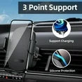 Car Phone Holder - 360° Rotatable Mount with Air Vent Clip for 4.0"-7.0" Google Pixel, Samsung Galaxy, Motorola Moto, iPhone
